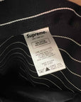 Supreme Pant "STRIPES" Black Used Size 36