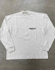 Fear of God Long Sleeve "ESSENTIALS" Light Oatmeal New Size S