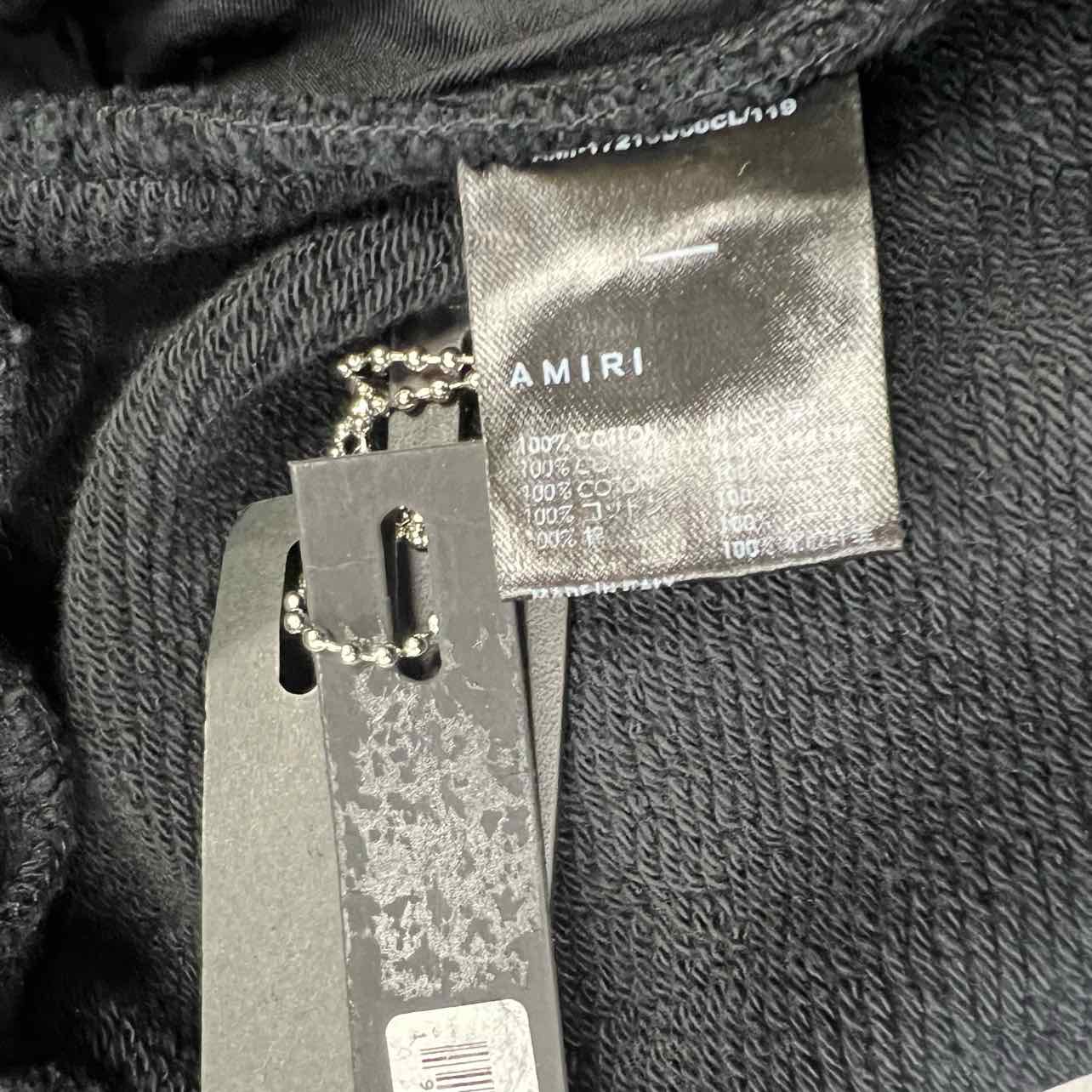 Amiri Sweatpants "PAISLEY" Black New Size XL