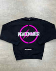 Fragment Crewneck Sweater "PEACEMAKER" Black New Size S