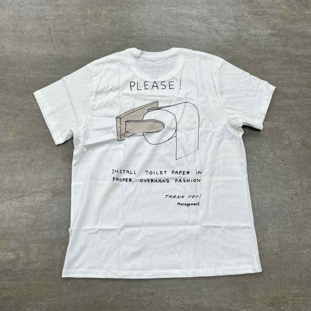 Tom Sachs T-Shirt "MCDONALD'S" White New Size S