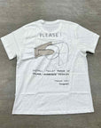 Tom Sachs T-Shirt "MCDONALD'S" White New Size M