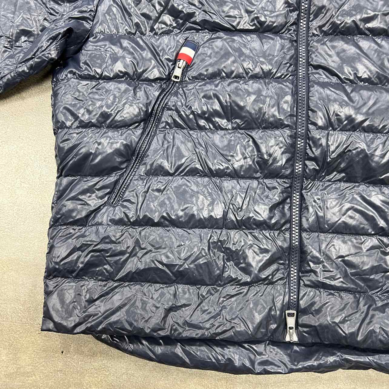 Moncler Jacket &quot;BLESE GIUBBOTTO&quot; Navy Used Size 7