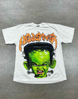 Hellstar T-Shirt "FRANKENKID" Cream New Size XL