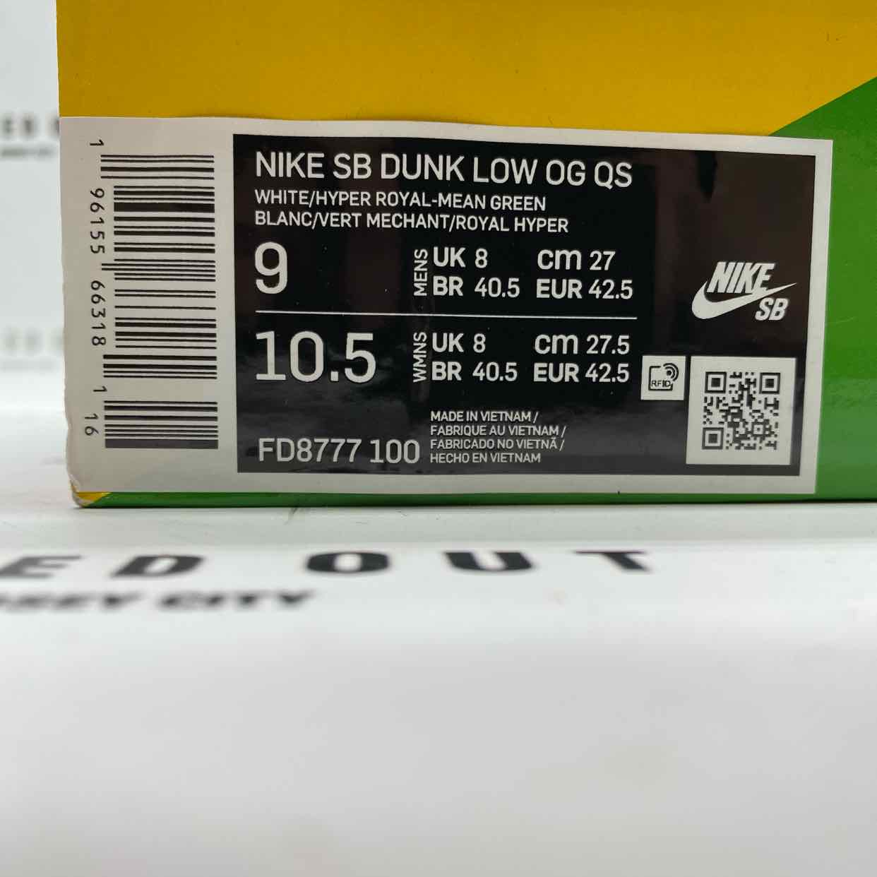 Nike SB Dunk Low &quot;Ebay Sandy Boedecker&quot; 2022 New Size 9