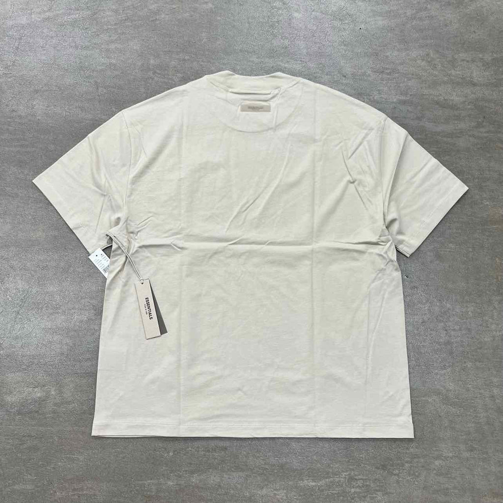 Fear of God T-Shirt "ESSENTIALS" Wheat New Size XL