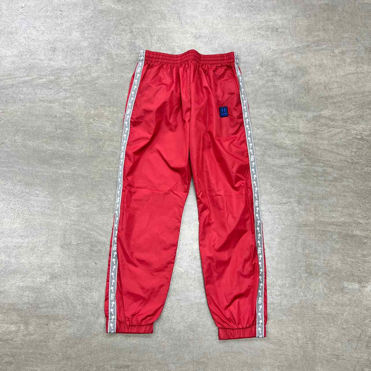 OFF-WHITE Track Pants &quot;CARRYOVER&quot; Red Used Size XL