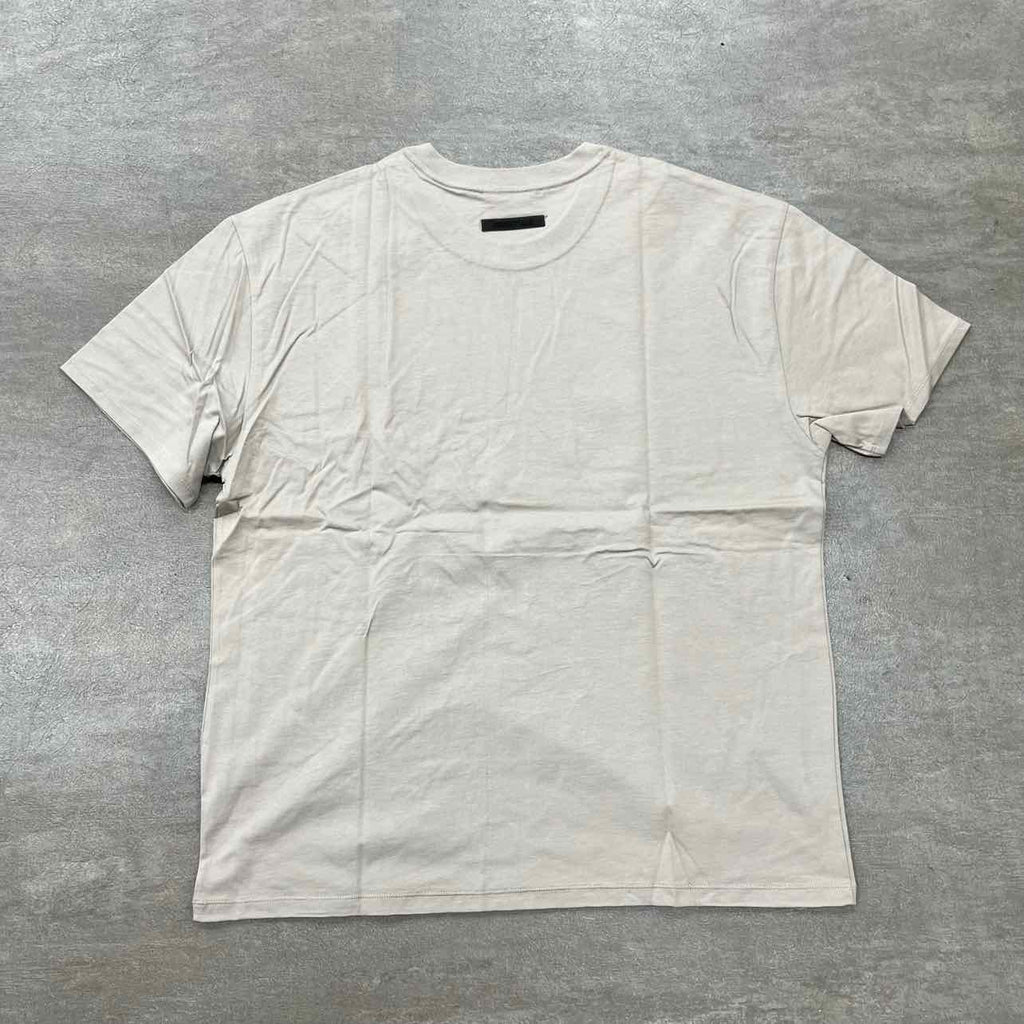 Fear of God T-Shirt "ESSENTIALS" Tan New Size 2XL