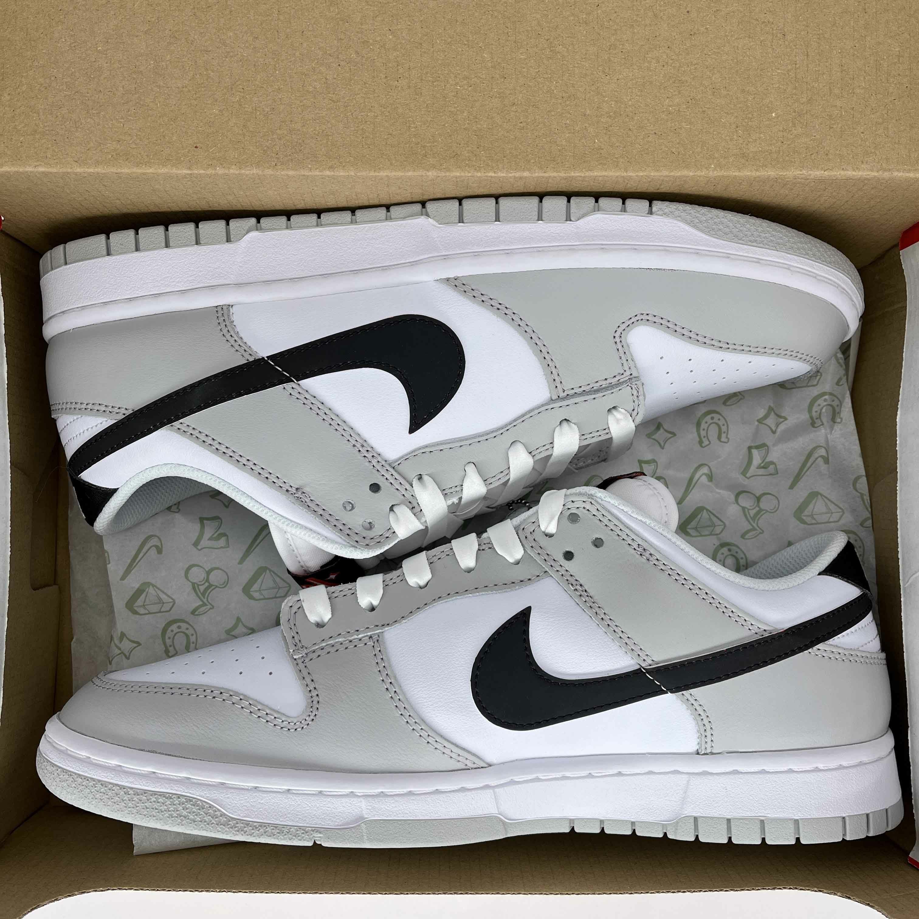 Nike Dunk Low &quot;Lottery Pack Grey Fog&quot; 2022 New Size 9