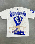 Hellstar T-Shirt "YOGA" Cream New Size S