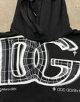 Dolce & Gabbana Hoodie "COORDINATES" Black New Size 50
