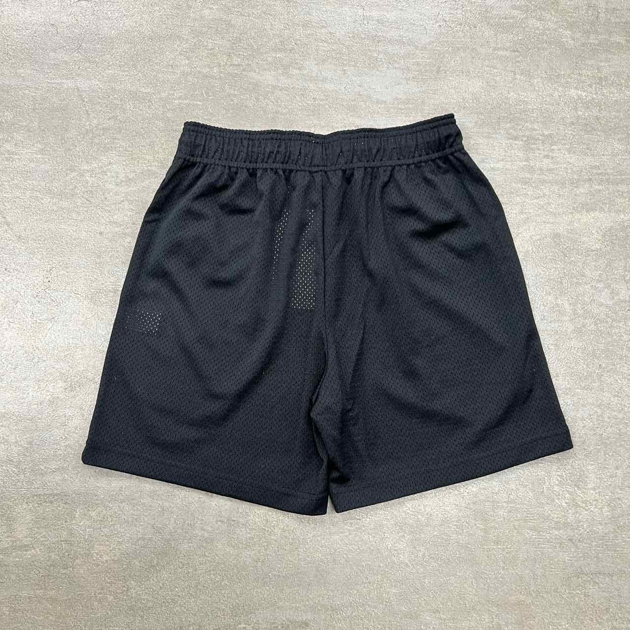 Eric Emanuel Mesh Shorts &quot;BLACK&quot; Black New Size S