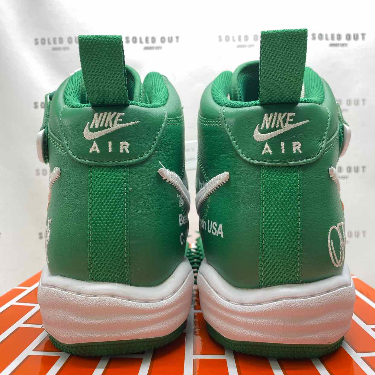 Nike Air Force 1 Mid / OW "Pine Green" 2023 New Size 11