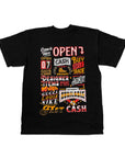 Soled Out T-Shirt "ADVERTISEMENT" Black New Size S