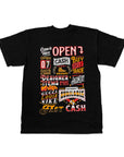 Soled Out T-Shirt "ADVERTISEMENT" Black Size L