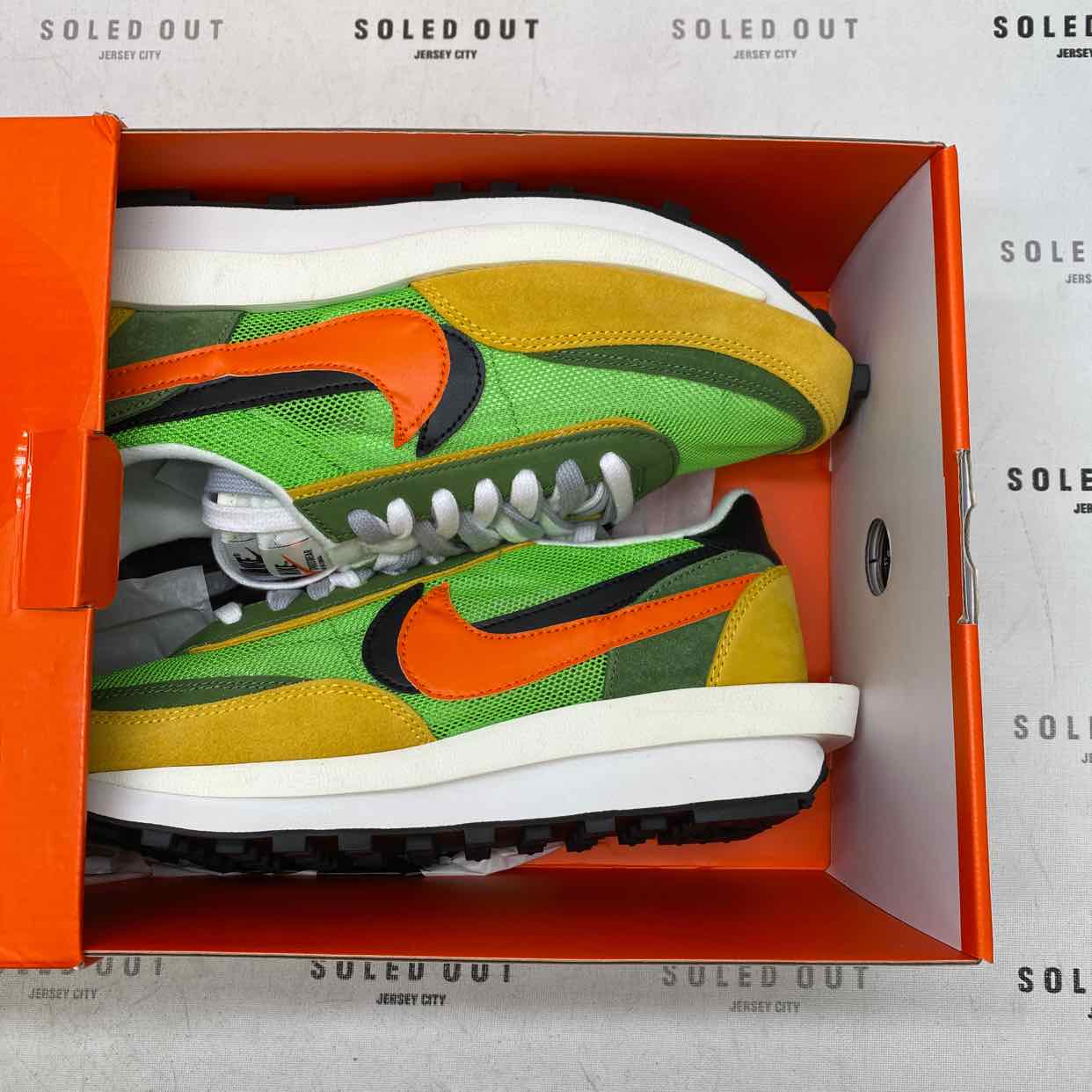 Nike Sacai x Ldwaffle Green Gusto