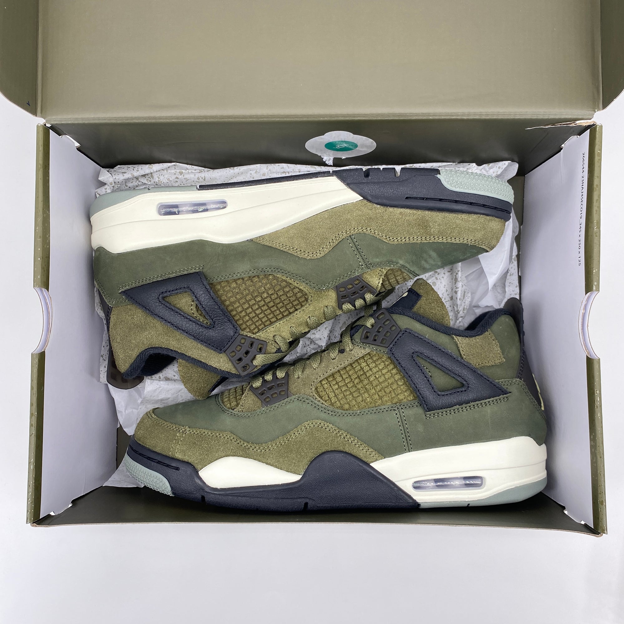 Air Jordan 4 Retro &quot;Medium Olive&quot; 2023 New Size 10.5