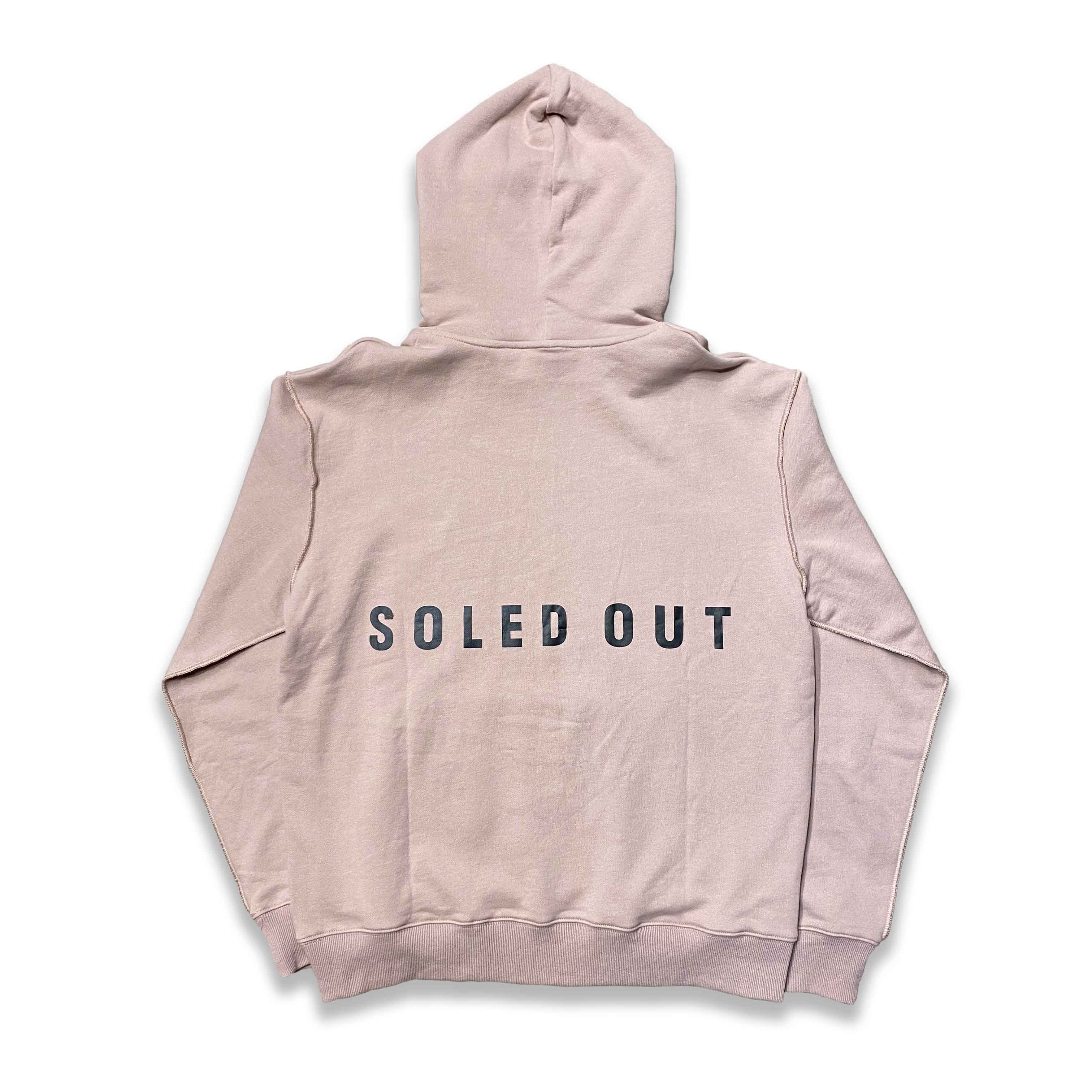 Soled Out Hoodie Peach New Size L