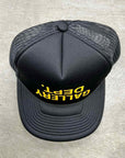 Gallery DEPT. Trucker Hat "UPSIDE DOWN LOGO" New Black