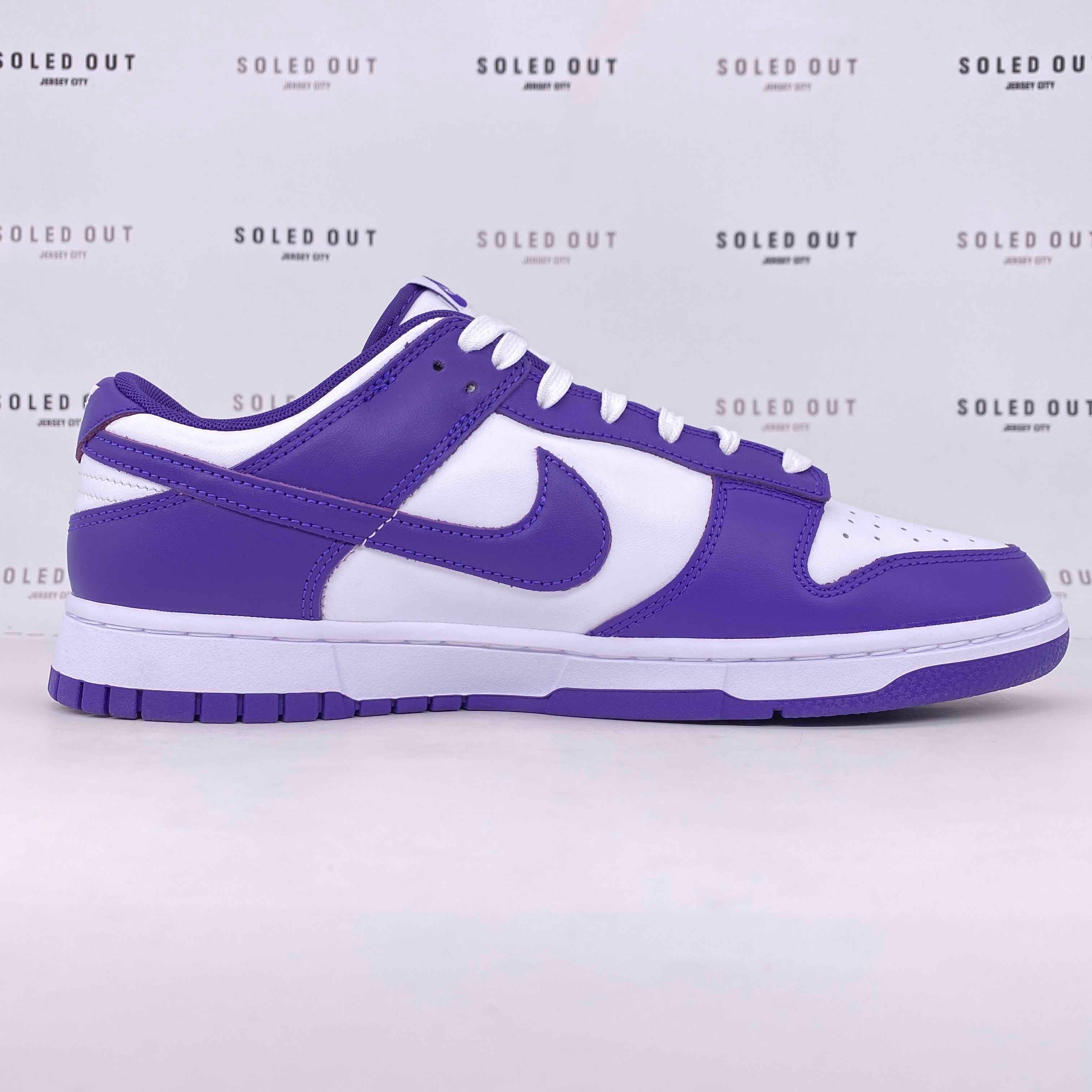 Nike Dunk Low Retro &quot;Court Purple&quot; 2022 New Size 8