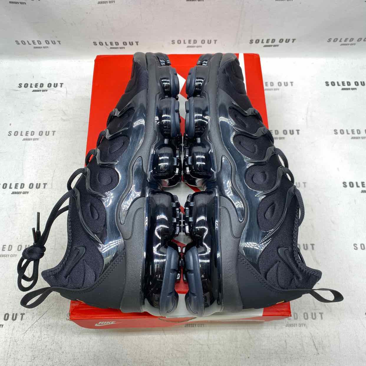 Nike Air Vapormax Plus &quot;Triple Black&quot; 2018 New Size 11