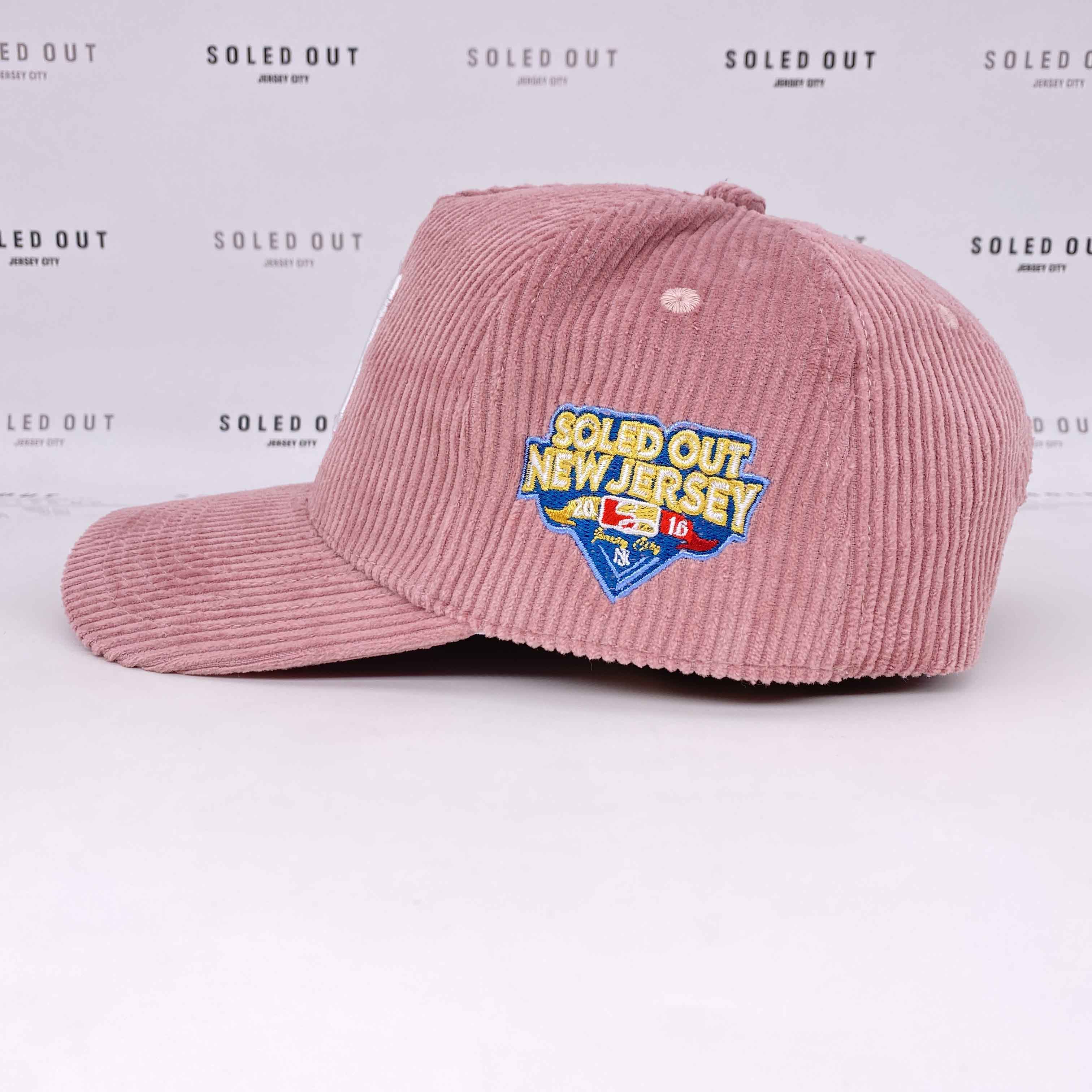 Soled Out Snapback "CORDUROY SALMON" 2022 New Size OS