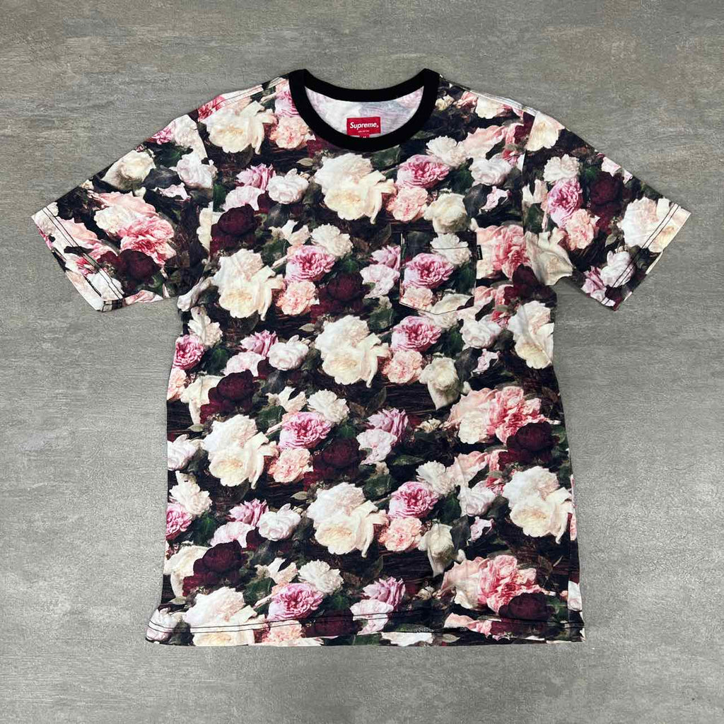Supreme T-Shirt "POWER CORRUPTION LIES" Multi-Color Used Size M