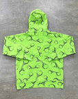 Supreme Hoodie "HANDCUFFS" Neon Used Size XL