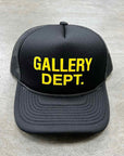Gallery DEPT. Trucker Hat "YELLOW" New Black