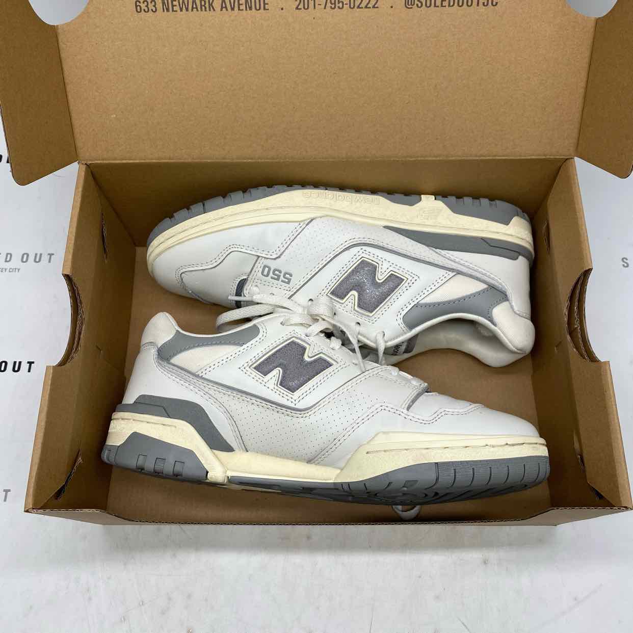 New Balance 550 / ALD &quot;White Grey&quot; 2020 Used Size 9.5