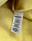 Supreme Crewneck Sweater "BOX LOGO" Pale Yellow New Size M
