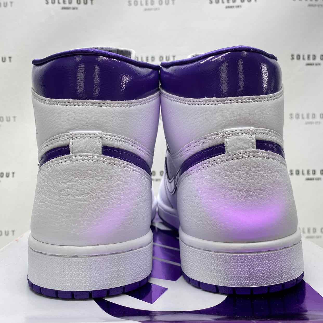 Air Jordan (W) 1 Retro High OG &quot;Metallic Purple&quot; 2021 New Size 11W