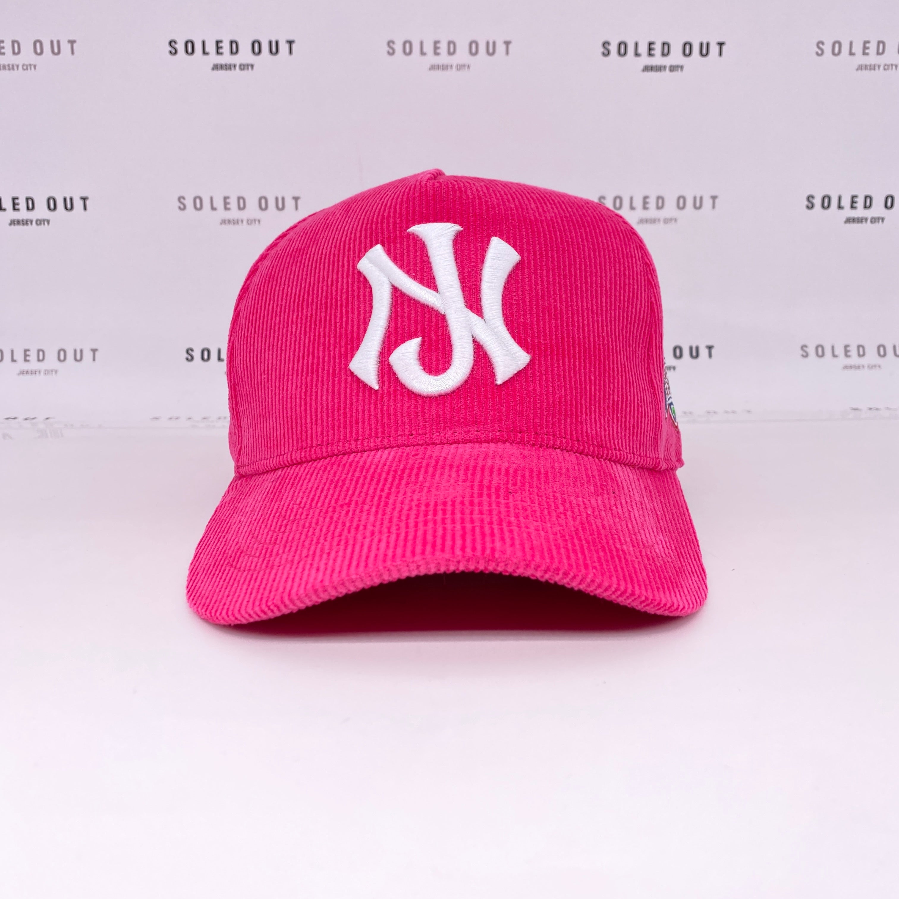 Soled Out Snapback "CORDUROY HOT PINK" 2022 New Size OS