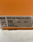 Nike Air Fear of God 1 "Light Bone" 2019 Used Size 10