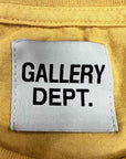 Gallery DEPT. T-Shirt "SOUVENIR" Yellow New Size M