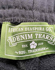 Denim Tears Sweatpants "COTTON WREATH" Black New Size XL