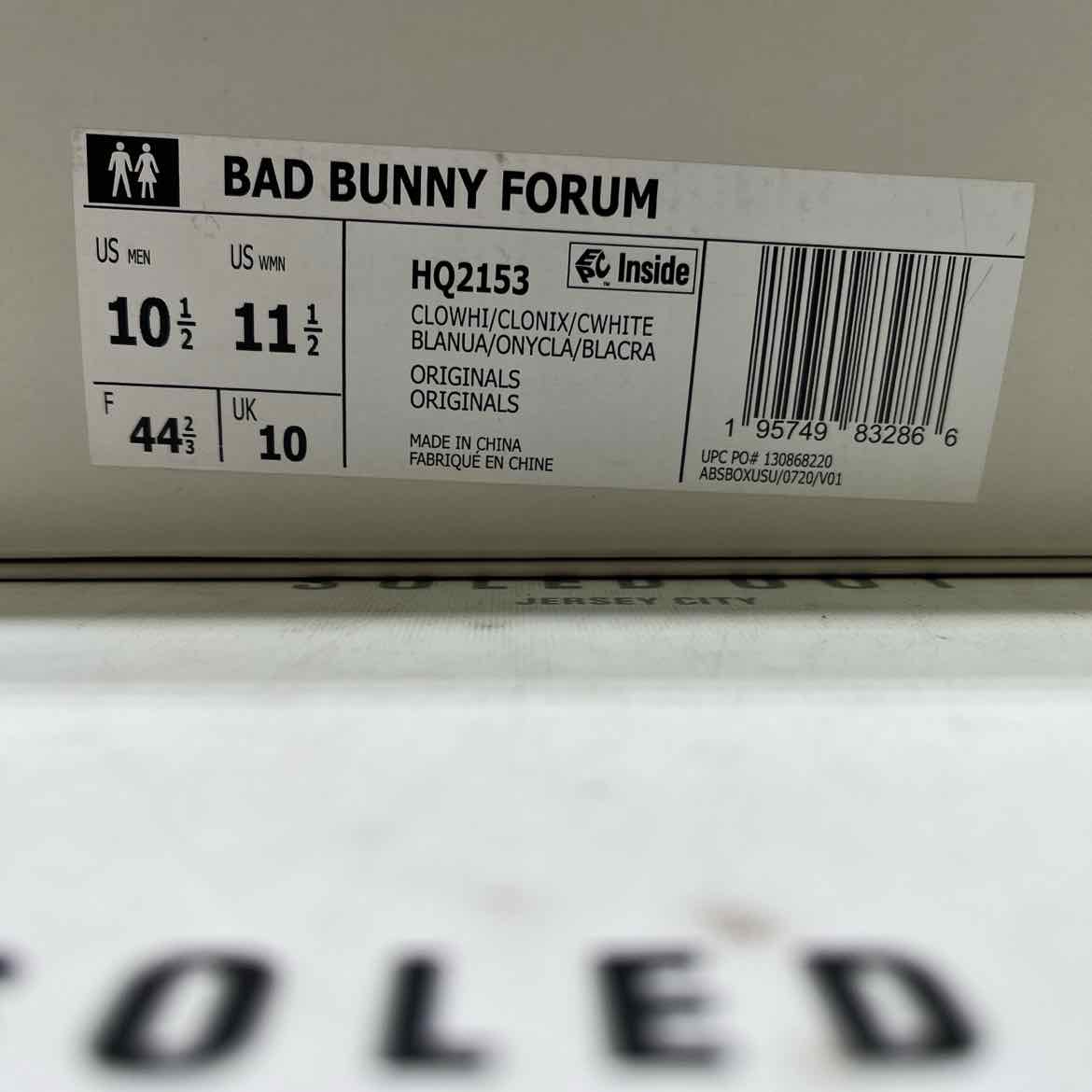 Adidas Bad Bunny Forum Low &quot;Last Forum&quot; 2022 New Size 10.5