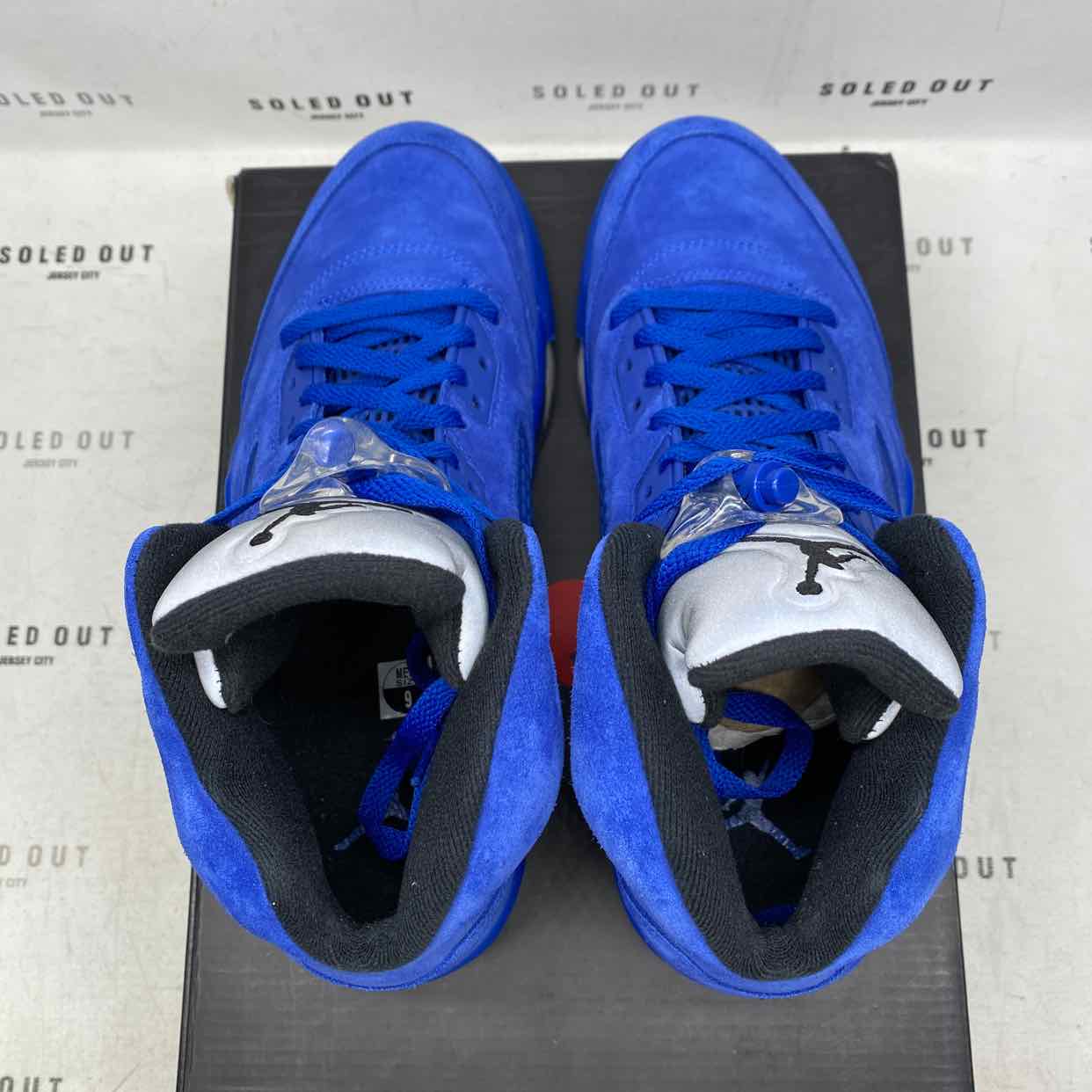 Air Jordan 5 Retro &quot;Blue Suede&quot; 2017 Used Size 9
