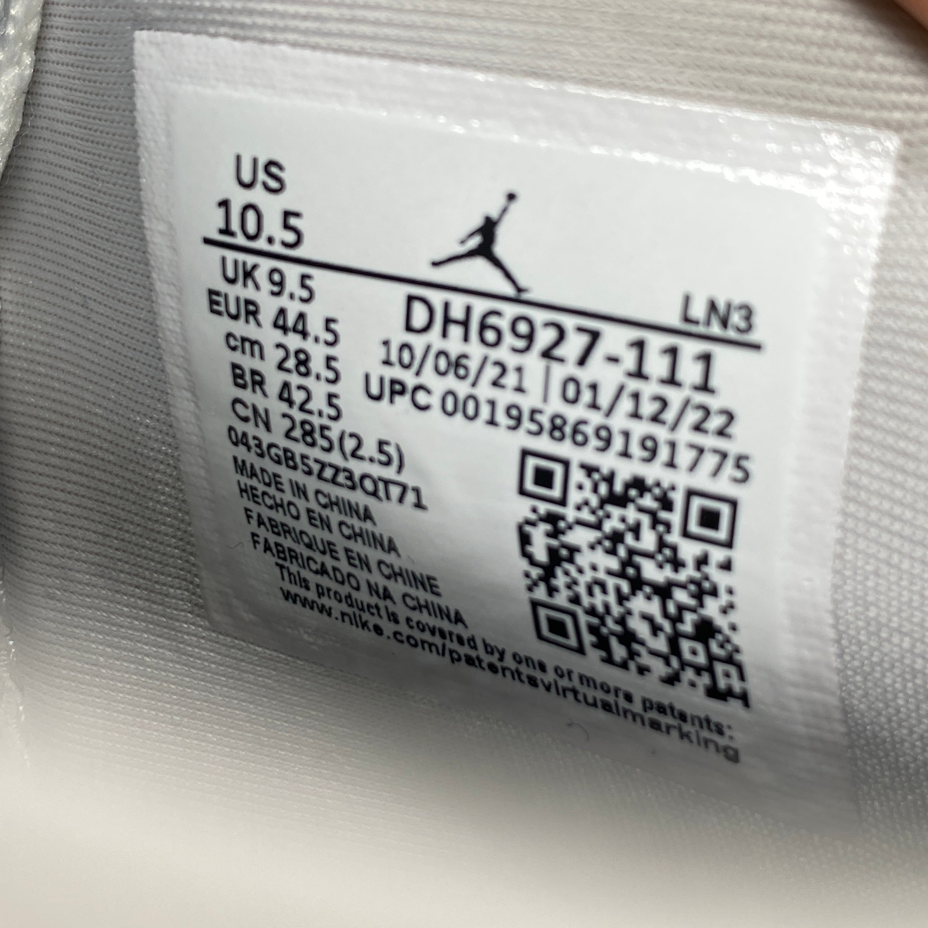 Air Jordan 4 Retro &quot;Military Black&quot; 2022 Used Size 10.5