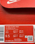 Nike (W) Dunk High "Crimson Tint" 2021 New Size 11W