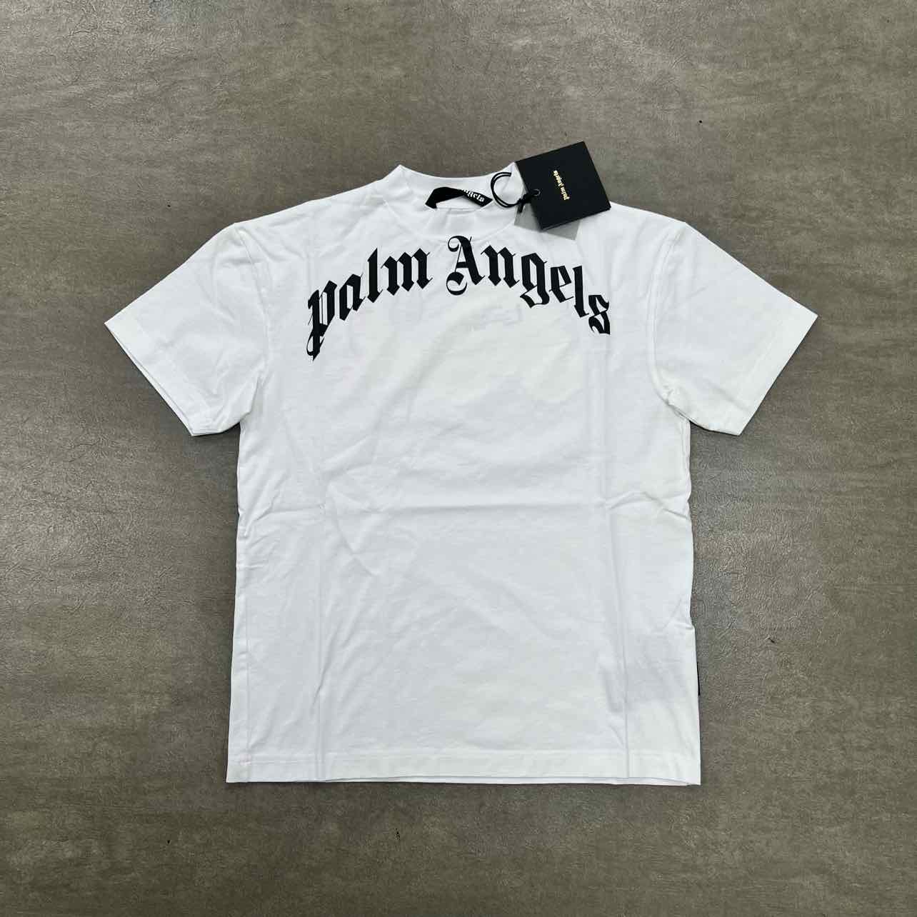 Palm Angels T-Shirt &quot;ARC LOGO&quot; White New Size XL