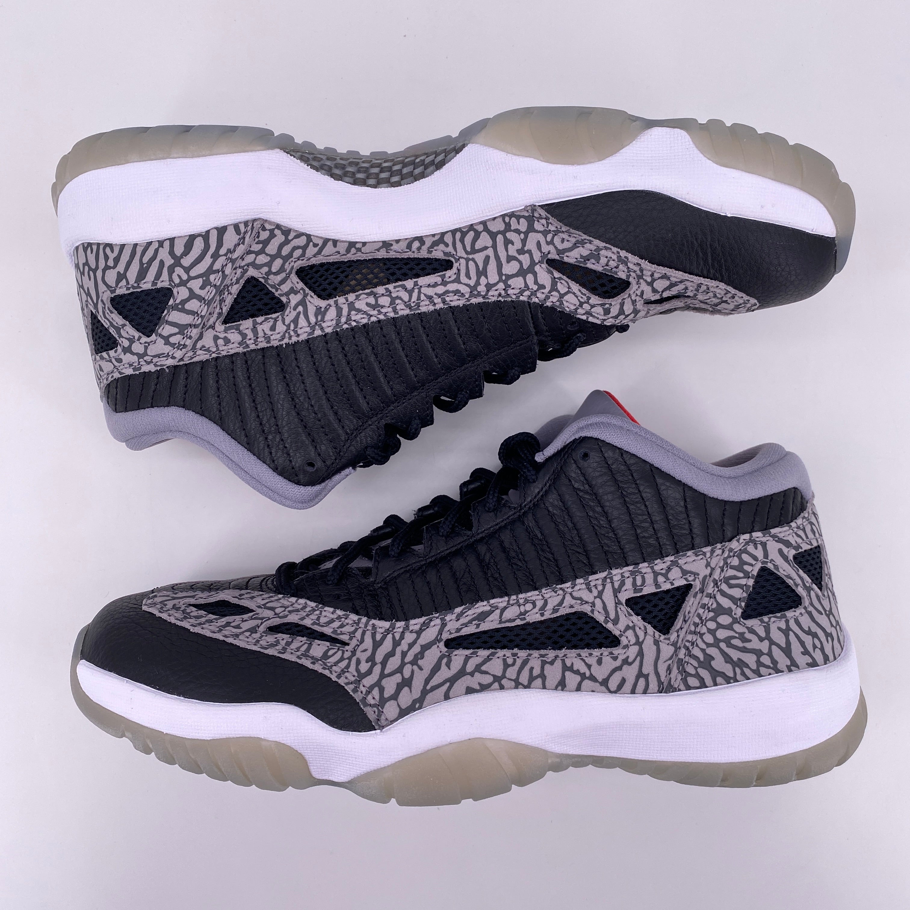 Air Jordan 11 Retro Low IE &quot;Black Cement&quot; 2020 New Size 10.5