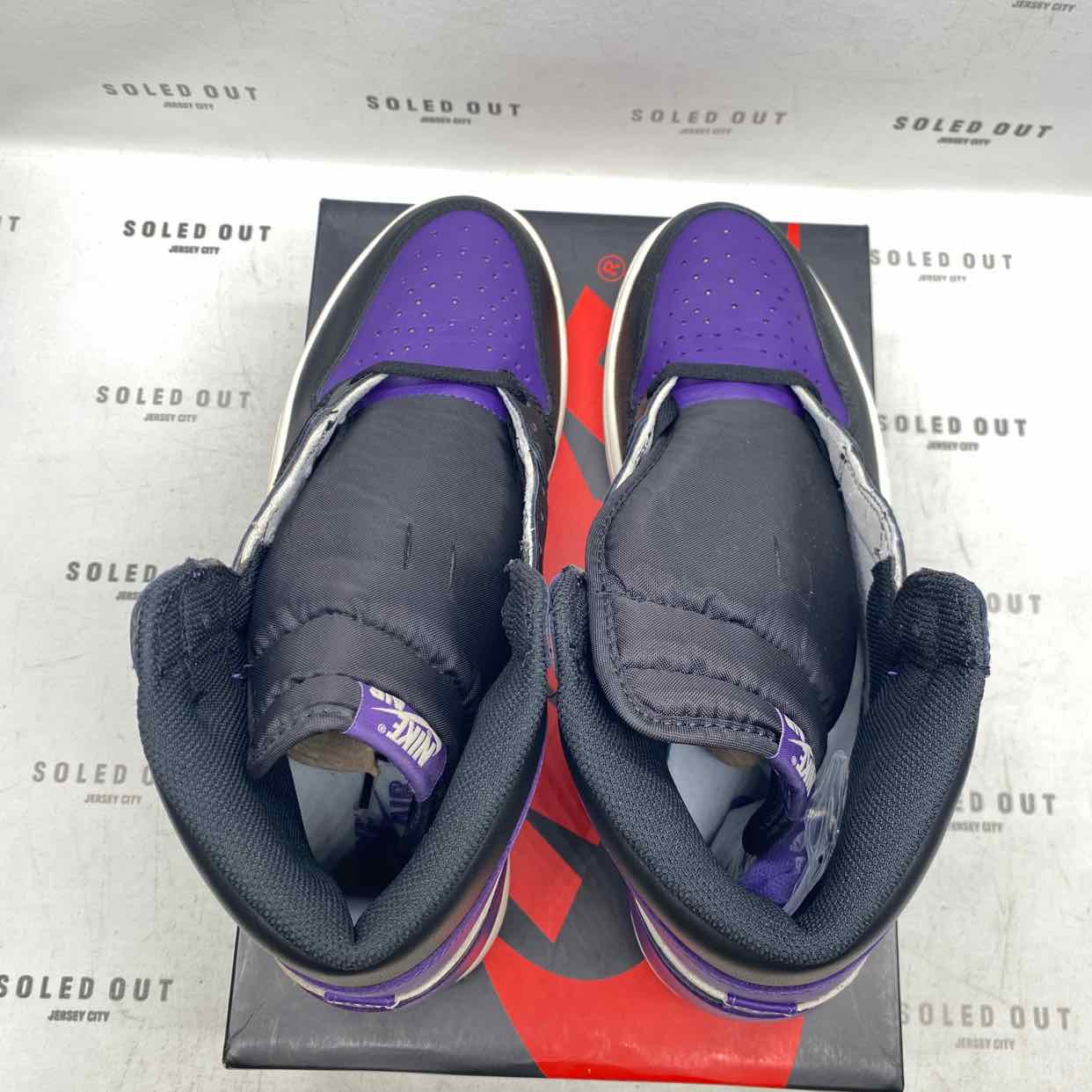 Air Jordan 1 Retro High OG &quot;Court Purple&quot; 2018 New Size 12