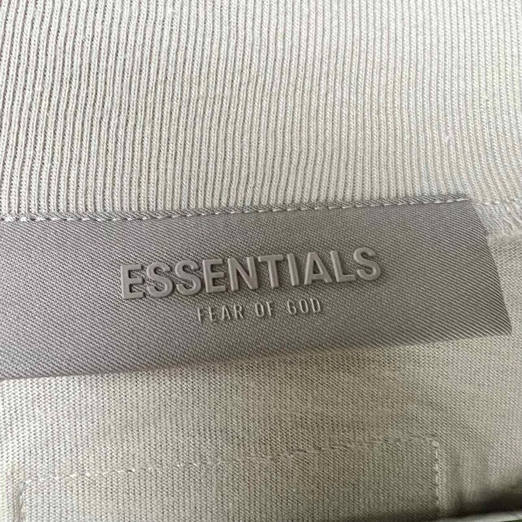 Fear of God T-Shirt "ESSENTIALS" Wheat New Size XL
