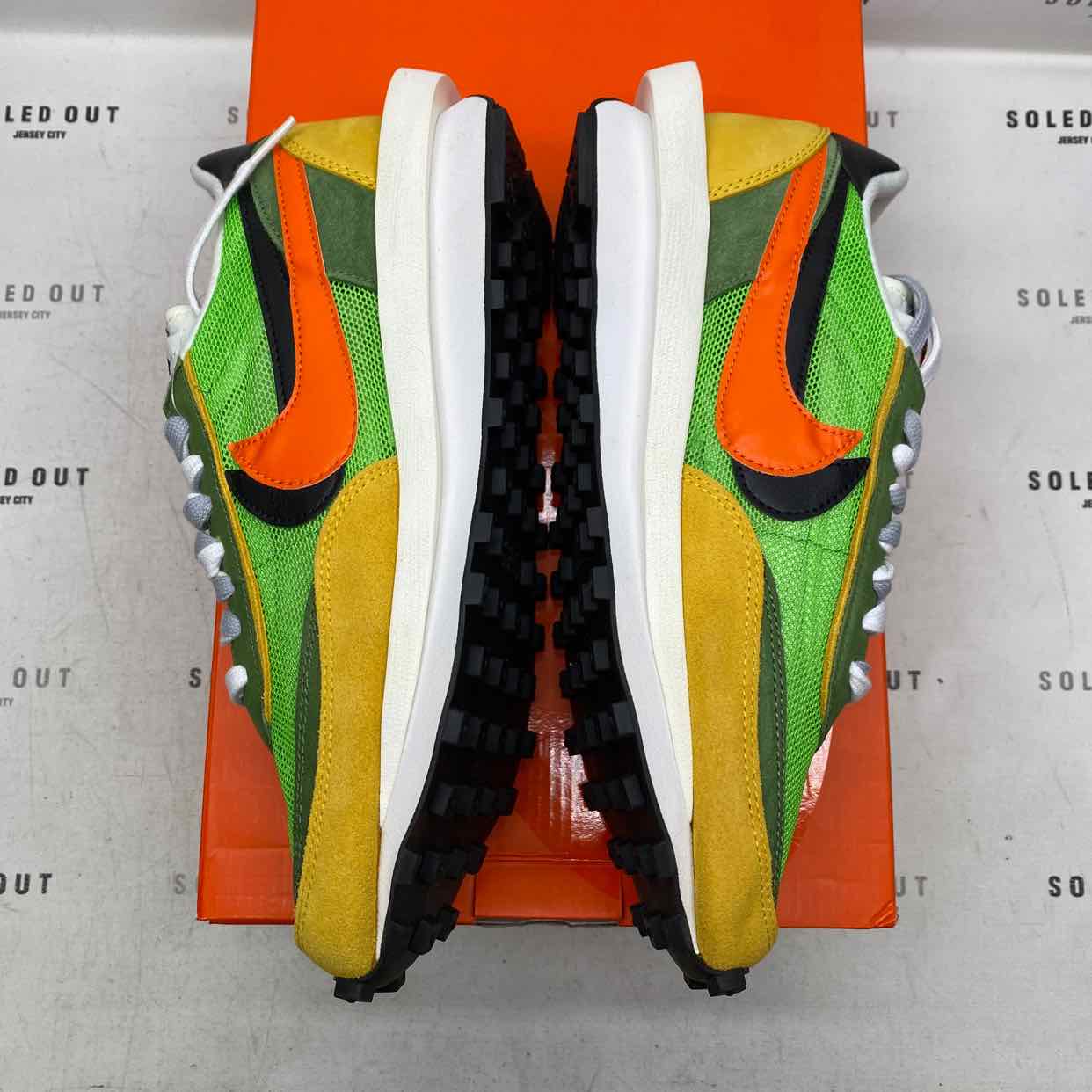 Nike LD WAFFLE / Sacai &quot;Pine Green&quot; 2019 New Size 9.5