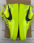Nike Air Force 1 Low / OW "Volt" 2018 Used Size 9
