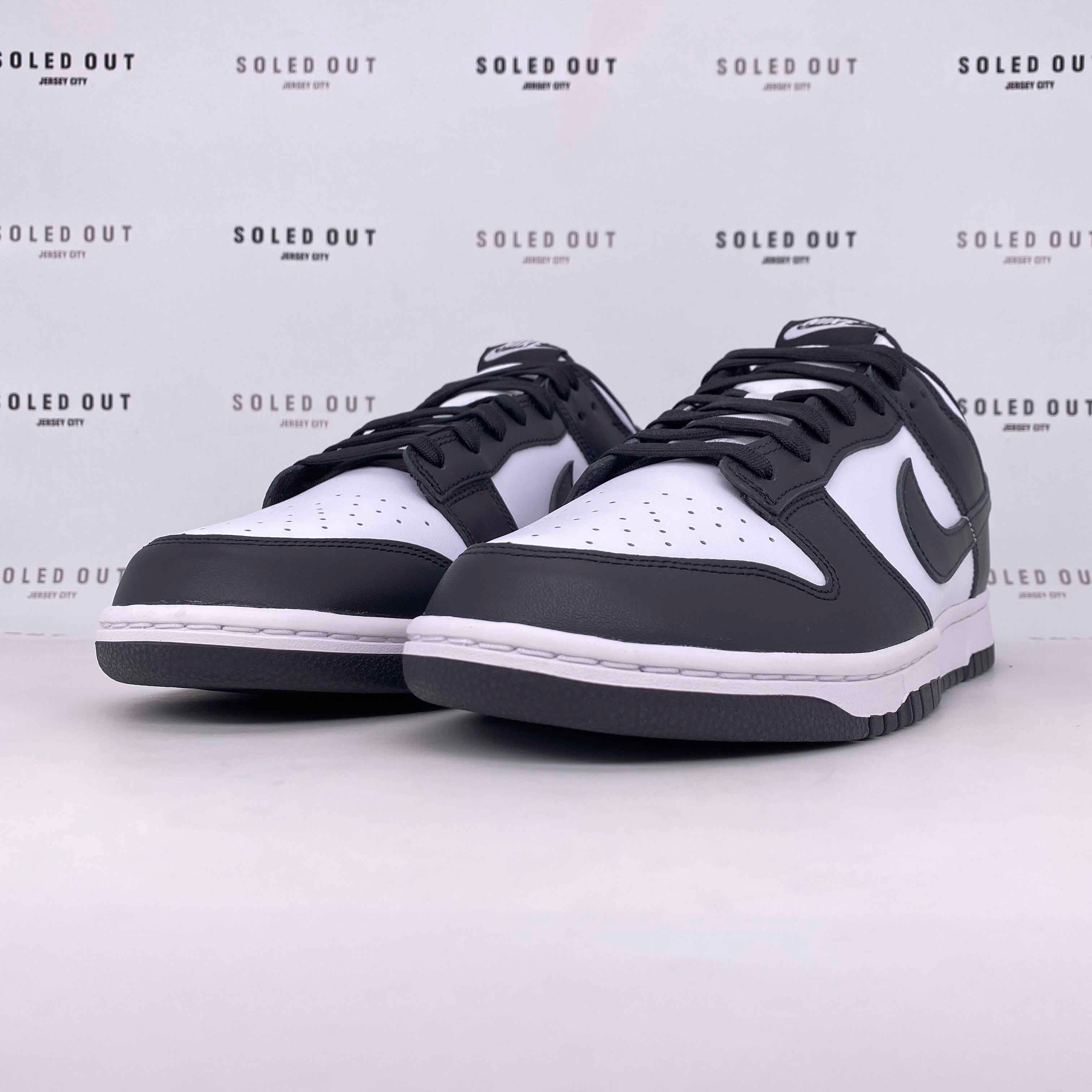 Nike Dunk Low Retro "BLACK WHITE" 2022 New Original Box Size 15