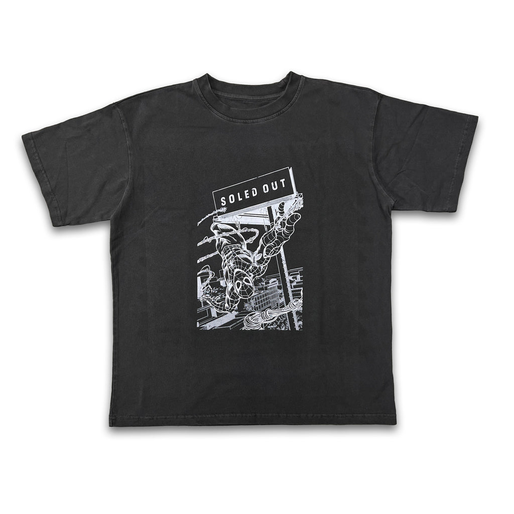 Soled Out T-Shirt "SPIDEY" Grey Size M