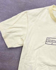 Supreme T-Shirt "BOX LOGO KAWS" Pale Yellow Used Size S