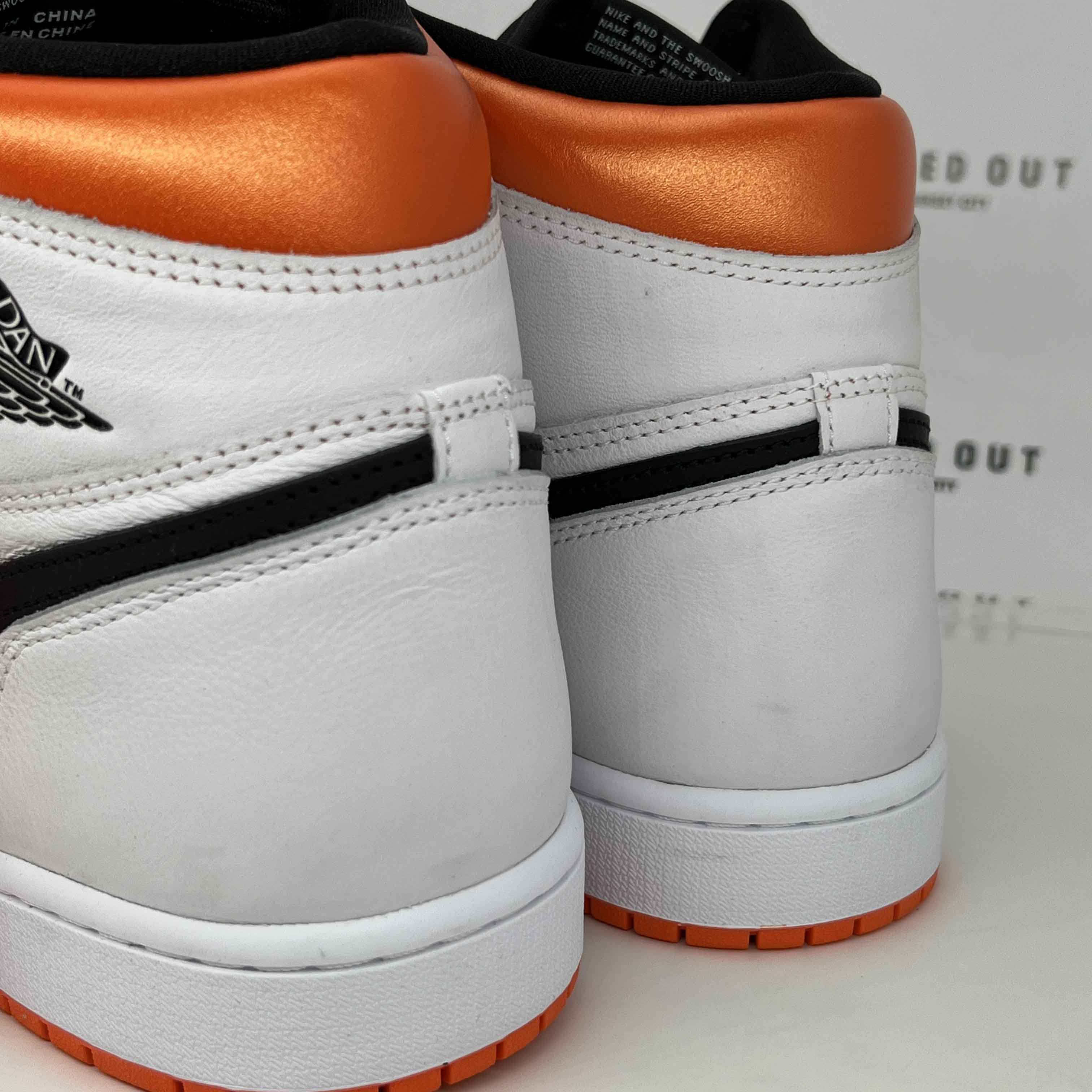 Air Jordan 1 Retro High OG &quot;Electro Orange&quot; 2021 New Size 10.5
